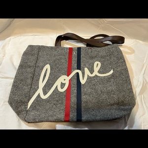 Ellen DeGeneres Woolen Love Tote Bag
